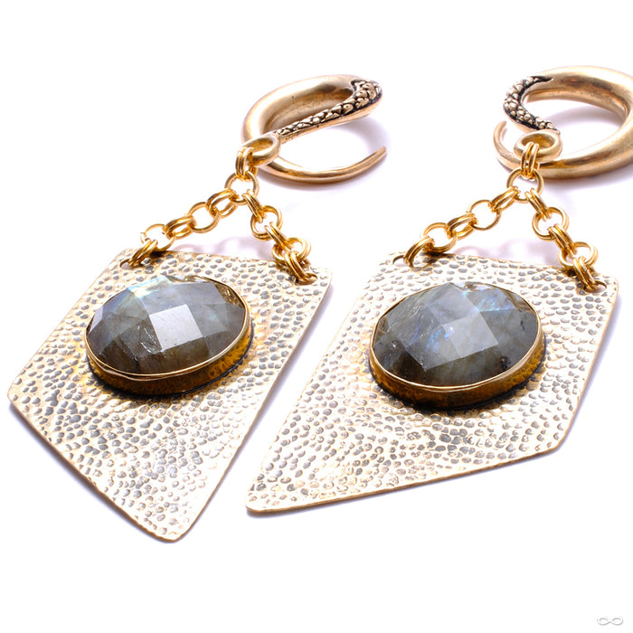 Crossovers with Faceted Labradorite Shields from Oracle