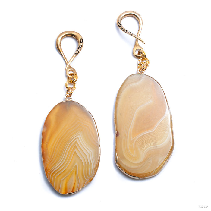 Crossover with Dyed Yellow Agate from Oracle