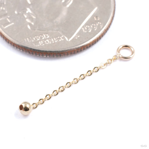 Cute Bead Charm in Gold from Quetzalli in yellow gold