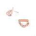Daria Press-fit End in Gold from Junipurr Jewelry in rose gold