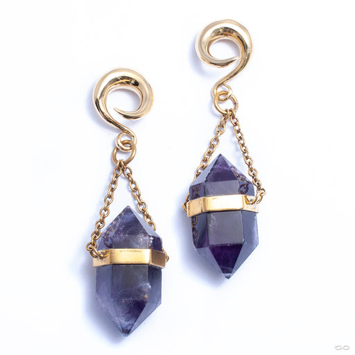 Double Terminated Fluorite Dangles from Diablo Organics