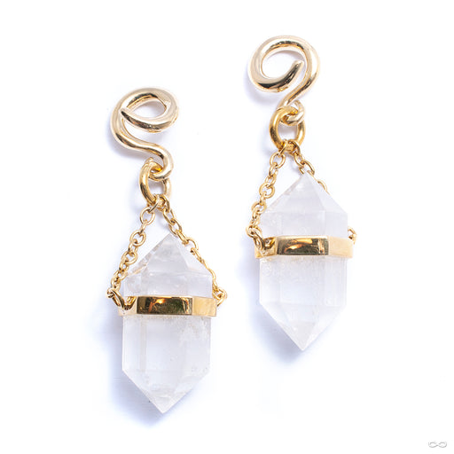 Double Terminated Crystal Quartz Dangles from Diablo Organics