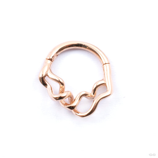 Entanglement Clicker in Gold from Pupil Hall in rose gold