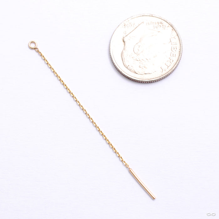 Faux Threader Charm in Gold from Pupil Hall in yellow gold