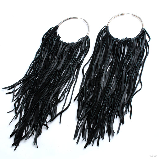 Fringe with Benefits Earrings from Maya Jewelry in silver