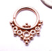 Goldendaze Seam Ring in Gold from Buddha Jewelry in rose gold
