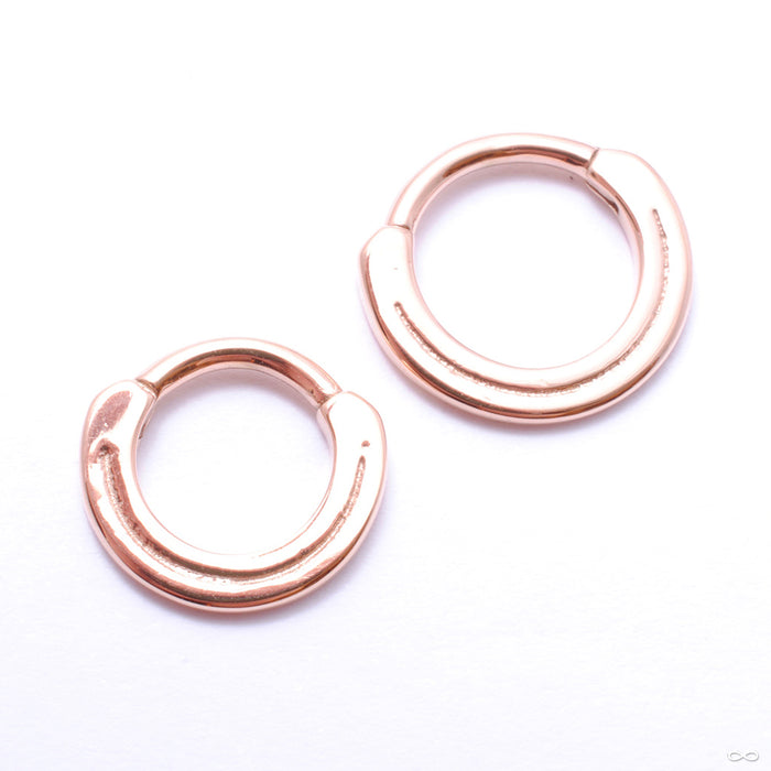 Halo Clicker from Tether Jewelry in rose gold