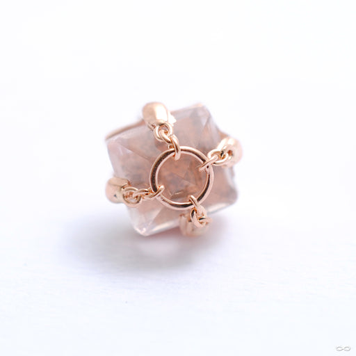 How Dare You Press-fit End in Gold from Pupil Hall with labradorite