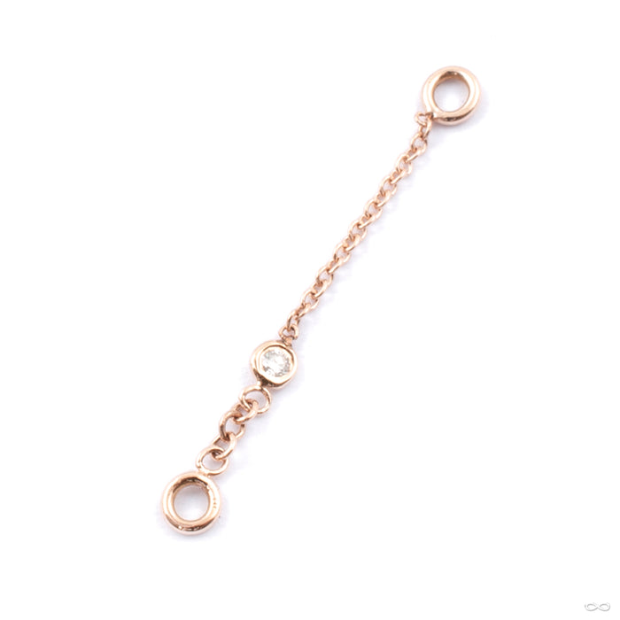 Instant Connection Lynx Chain in Gold from Pupil Hall in rose gold