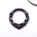 Janus Clicker from Tether Jewelry in obsidian