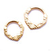 Janus Clicker from Tether Jewelry in yellow gold