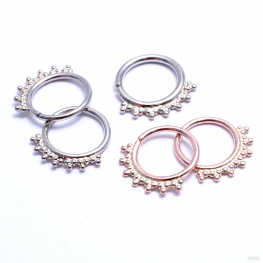 Jenna Seam Ring in Gold from Scylla in assorted materials