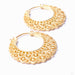 Manuka Earrings from Maya Jewelry in yellow gold