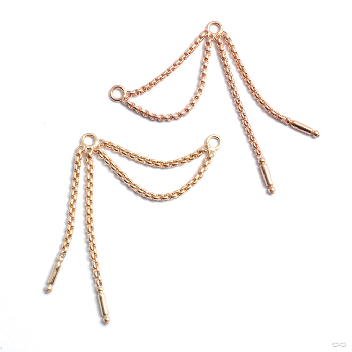 Meander IV Chain in Gold from LeRoi in assorted materials