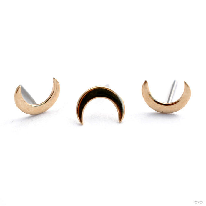 Moon Press-fit End in Gold from LeRoi