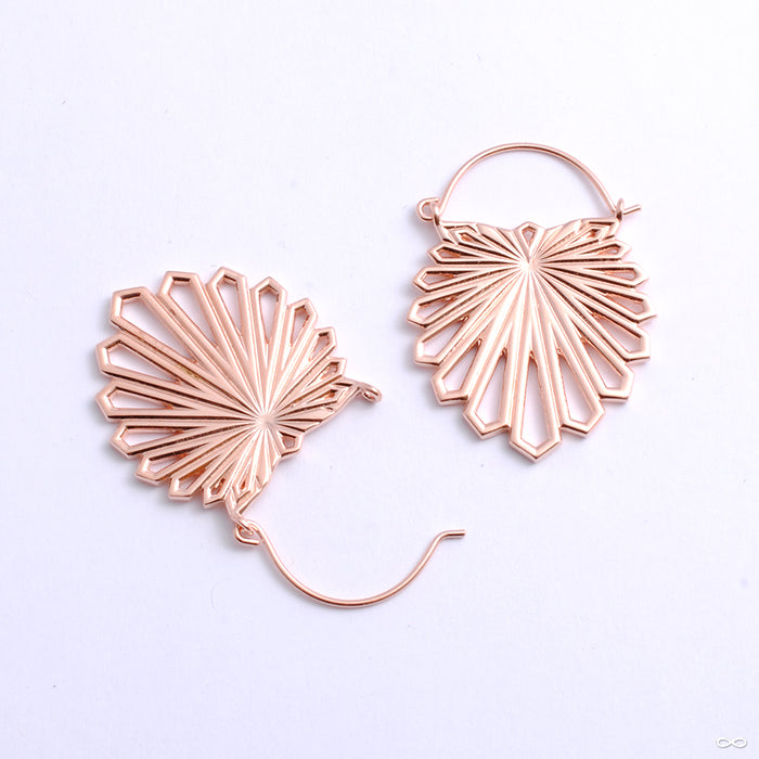 Myriad Earrings from Tether Jewelry in rose gold