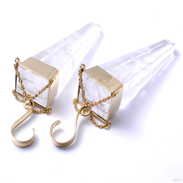 Narrative in Brass with Clear Quartz from Buddha Jewelry