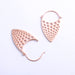 Nirvana Earrings from Tether Jewelry in rose gold