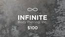 Online Store Gift Card for infinitebody.com for $100