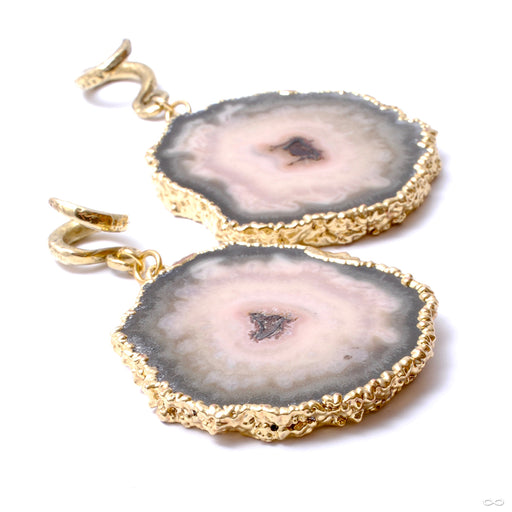 Pale Pink Stalactite Dangles from Diablo Organics