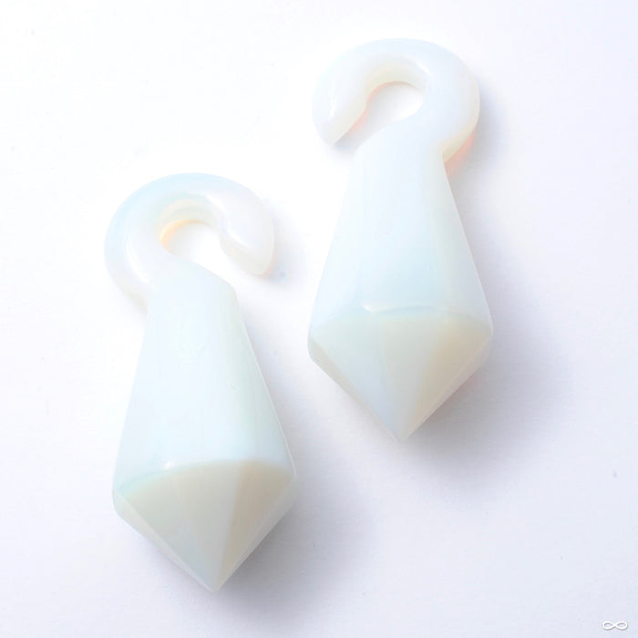 Pendalogue Weights from Diablo Organics in opalite