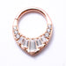 Prism Clicker in Gold from Buddha Jewelry in rose gold