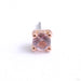 Prong-set Gemstone Press-fit End in Gold from Buddha Jewelry with morganite