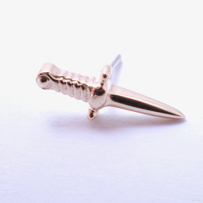 Slasher Dagger Press-fit End in Gold from BVLA in yellow gold
