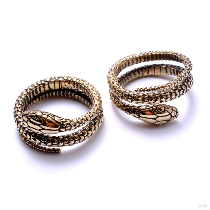 Snake Weights from Eleven44 in brass