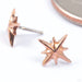 Sparkle Motion Press-fit End in Gold from Maya Jewelry in rose gold