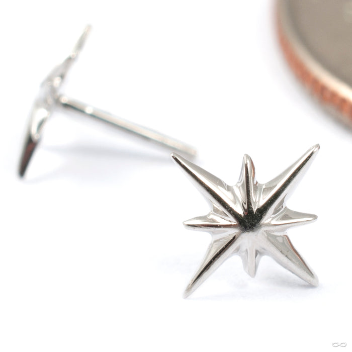 Stud - Spike - (Large) - Press Fit - Nickel