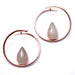 Stay Sexy Earrings from Buddha Jewelry with rutilated quartz