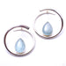 Stay Sexy Earrings from Buddha Jewelry with aquamarine