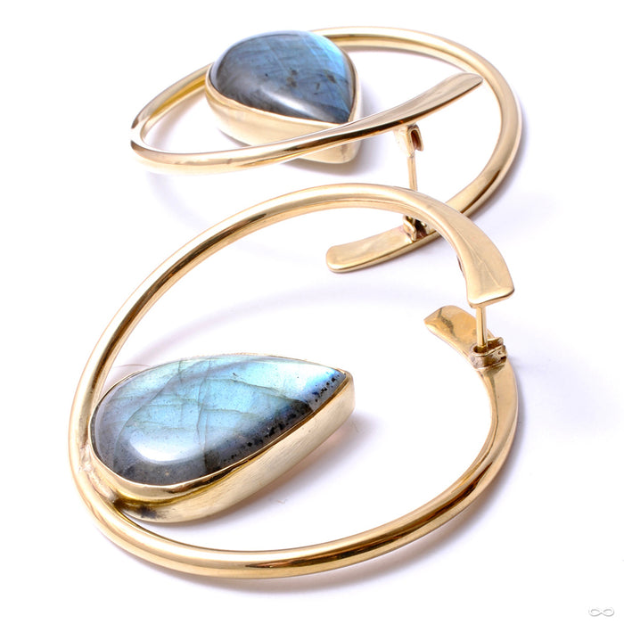 Stay Sexy Earrings from Buddha Jewelry with labradorite