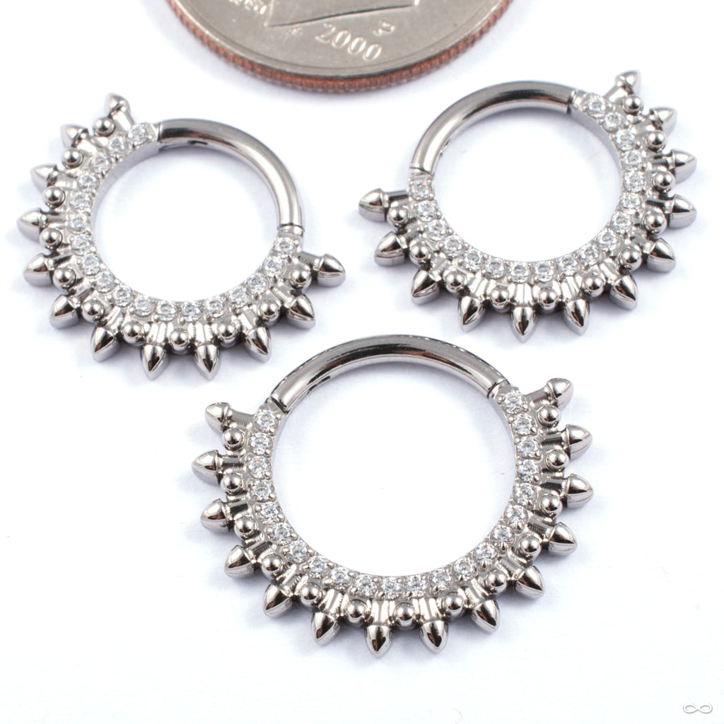 Sun Gem Clicker in Titanium from Diablo Organics — Infinite Body ...