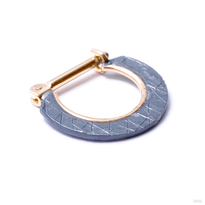 Tashi Hinged Ring in Gold from Quetzalli