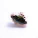 Beaded Marquise Press-fit End in Gold from BVLA with Green Tourmaline