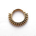 Wanderlust Clicker in Gold from Maya Jewelry in 14k Yellow Gold