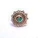 Afghan Press-fit End in Gold from BVLA with Chrysoprase