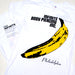 Infinite Body Piercing Andy Warhol Banana White T-Shirt