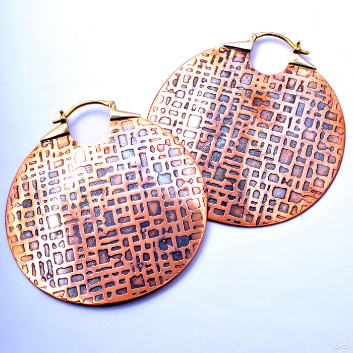 Between the Lines from Maya Jewelry in Copper