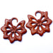 Bintang in Wood from Maya Jewelry in Sabawood
