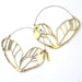 Butterfly Wing Hoop Earrings from Eleven44