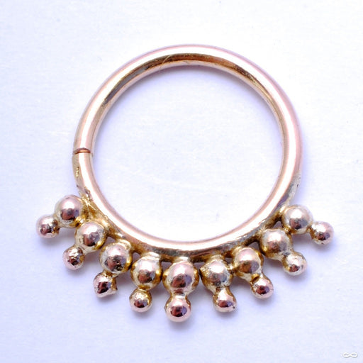 Cora Seam Ring in Gold from Buddha Jewelry