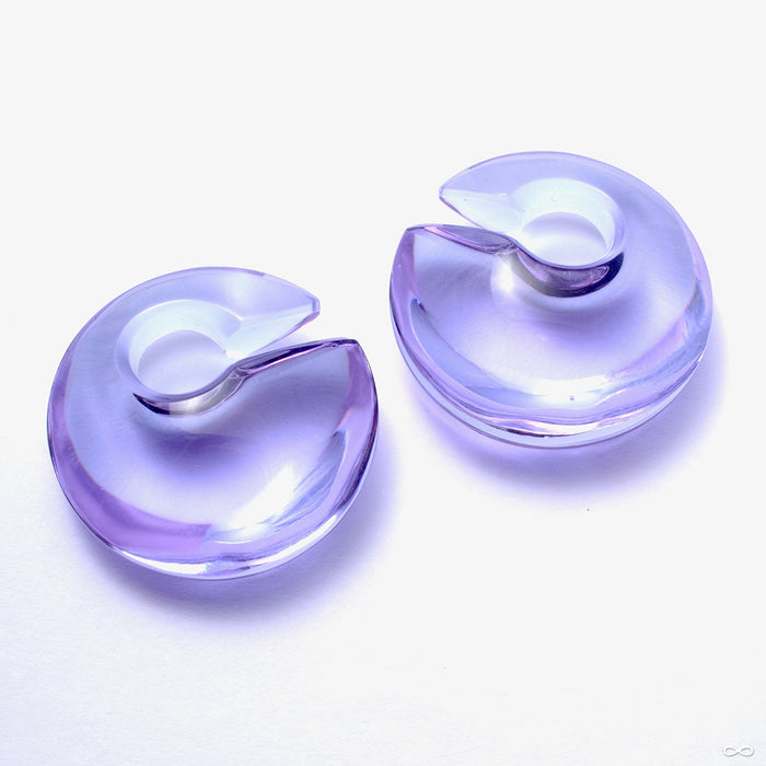 Mini Eclipse Weights from Gorilla Glass in lavender