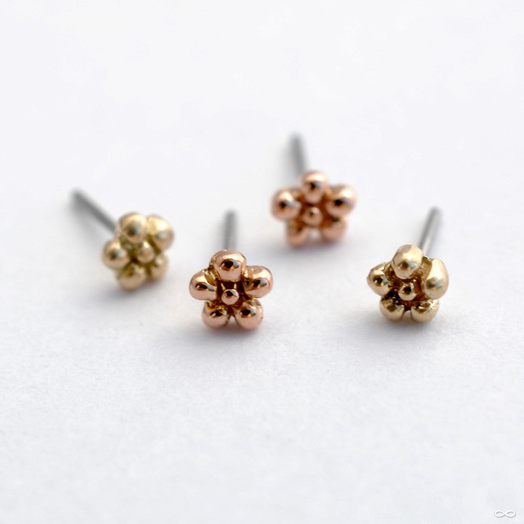IO着用　SMALL MARKING 18K GOLD PIERCE daisygroupygrgleroi_1_1200x120