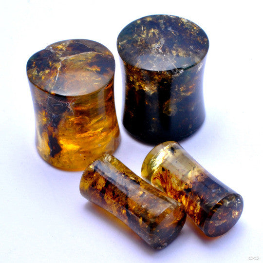 Chiapas Amber Plugs from Diablo Organics