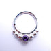 Dione Seam Ring in Gold from BVLA with Amethyst
