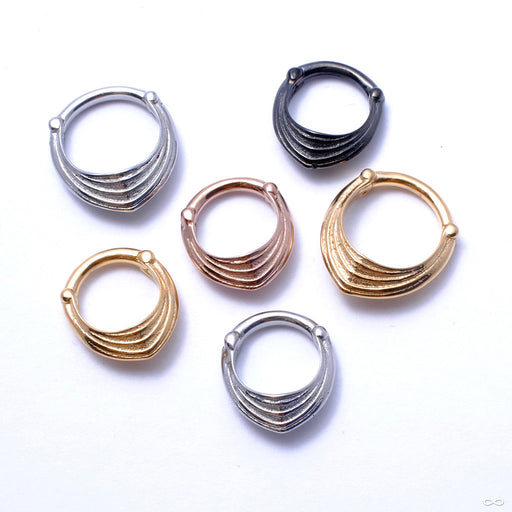 Drake Cuff Clickers from Tether Jewelry in Assorted Metals