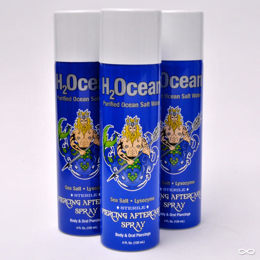H2Ocean Saline Spray,  4 oz. canisters